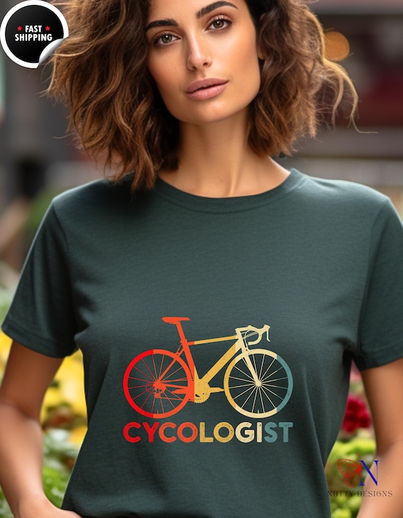 Cycologist T-shirt: Retro Cycling Evolution Biker Tee