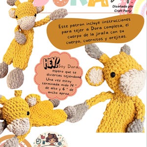Espanol Giraffe Jirafa Snuggler Blanket Pattern, Lovey Safari Animal Tutorial, Crotchet Safety Sleep How to, version en espanol
