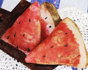 Instant Download Pattern WATERMELON Summer WEDGES Quick and Easy