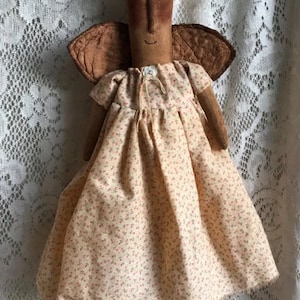 Instant Download Pattern PRIM ANGEL Doll Pattern Rosebud Published in PRIMS Easy Folk Art image 2