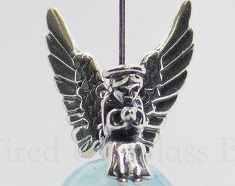 Sterling Silver Angel Bead Cap Charm