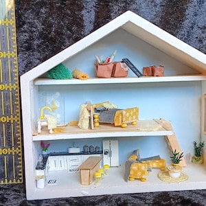 tiny modern dollhouse