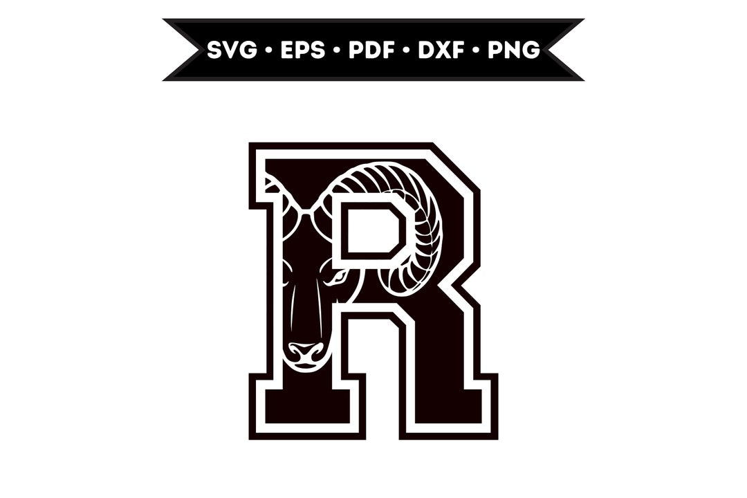 Rams Football SVG, Cricut Cut File (digital Download) - Etsy