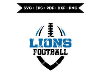 Löwen-Svg, Löwen-Fußball-Svg, Löwe-Svg, Löwen-Shirt-Svg, Löwen-Maskottchen-Svg, Löwen-Mama-Svg, digitaler Download, Sofort-Download