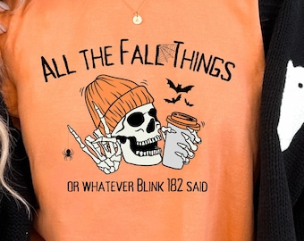 All The Fall Things Blink 182 Comfort Colors Shirt