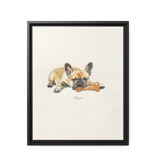 Pet painting, pet portrait, watercolor pet painting, Custom Dog Portrait, Custom pet Portrait, pet gift, Dog Painting, pet memorial gift