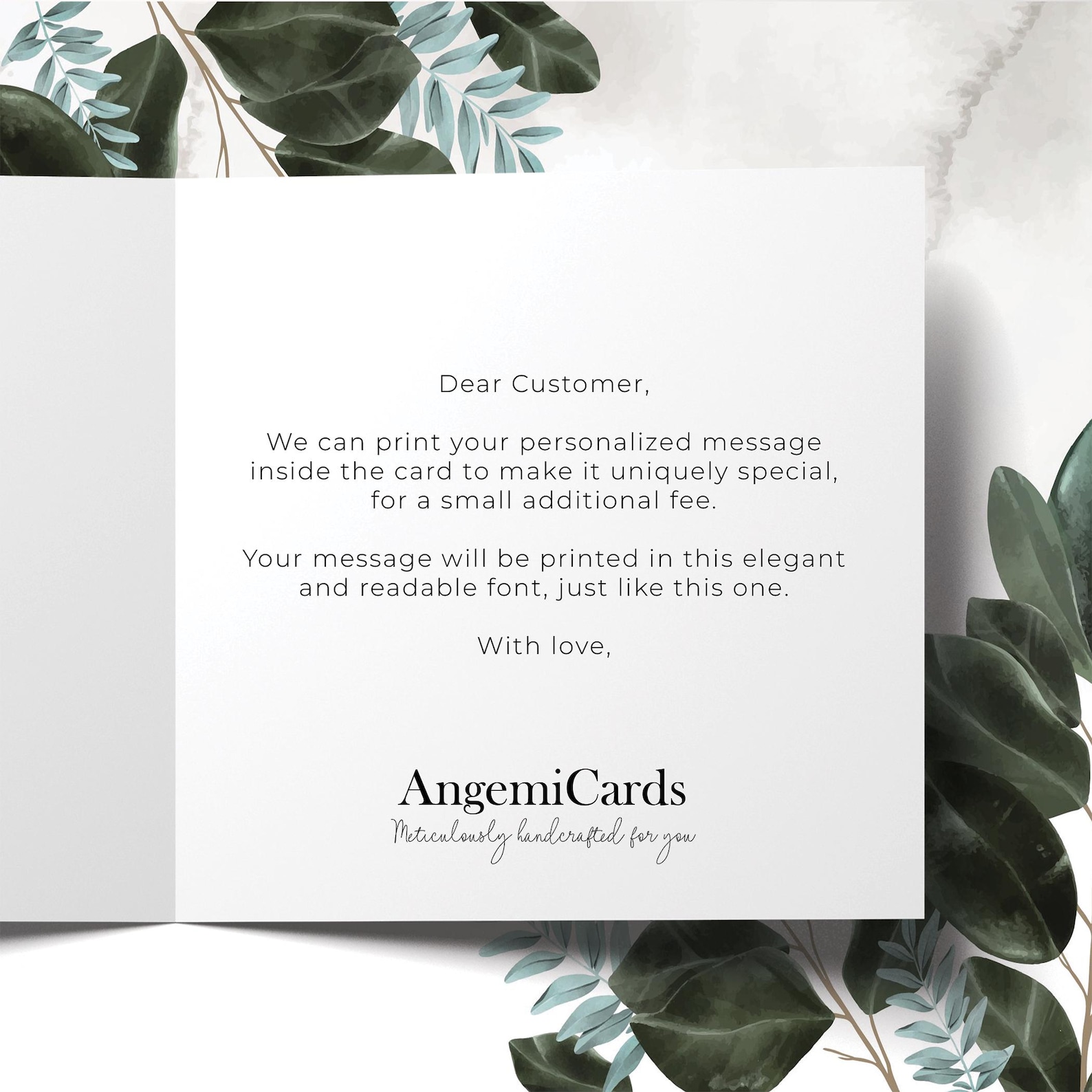 Thank You Card, Thank You Card for Friend, Friend Appreciation Card ...