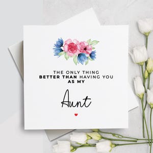 Carte Une promotion pour la grand-tante, faire-part de grossesse, faire-part de bébé, carte attendant un nouveau bébé pour tante, future grande tante