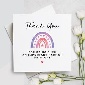Carte de remerciement pour enseignant, carte de remerciement pour crèche, carte de remerciement pour l'école, cadeau de fin d'année, carte de remerciement pour tuteur, carte de remerciement pour ami