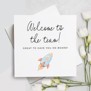 Bem-vindo ao The Team Card, Cartão de Boas-vindas Corporativo, Cartão de Boas-vindas para a Equipe, Cartão de Boas-vindas para Funcionários, Cartão de Boas-vindas Empresarial, Cartão de Boas-vindas Bonito para a Equipe