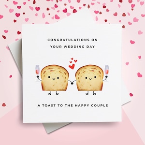 Congratulations On Your Wedding Card, Congratulations Wedding Card, Custom Wedding Card, Congratulations On Your Wedding Day Card