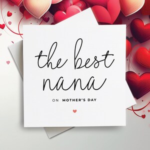 Cartão de feliz dia das mães, cartão de dia das mães para a avó, cartão de dia das mães para a avó, cartão para a avó, para a avó, para a melhor avó, cartão