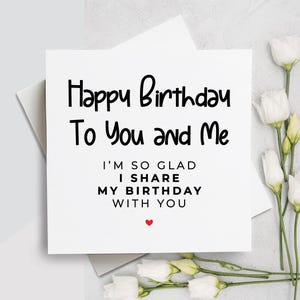 Zwillinge Geburtstagskarte, alles Gute zum Geburtstag für Zwillinge, lustige Geburtstagskarte für Zwillinge, Geburtstagsgeschenk für Zwillinge, Zwillingsbruder, Zwillingsschwester