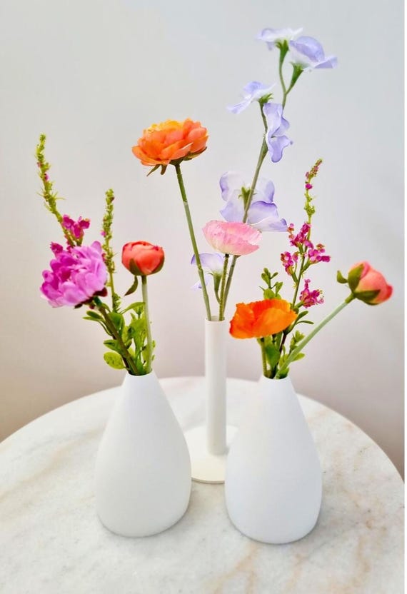 Knstlicher Wildblumen Mix: Lose Blumen Stiele fr Vasen - Etsy.de