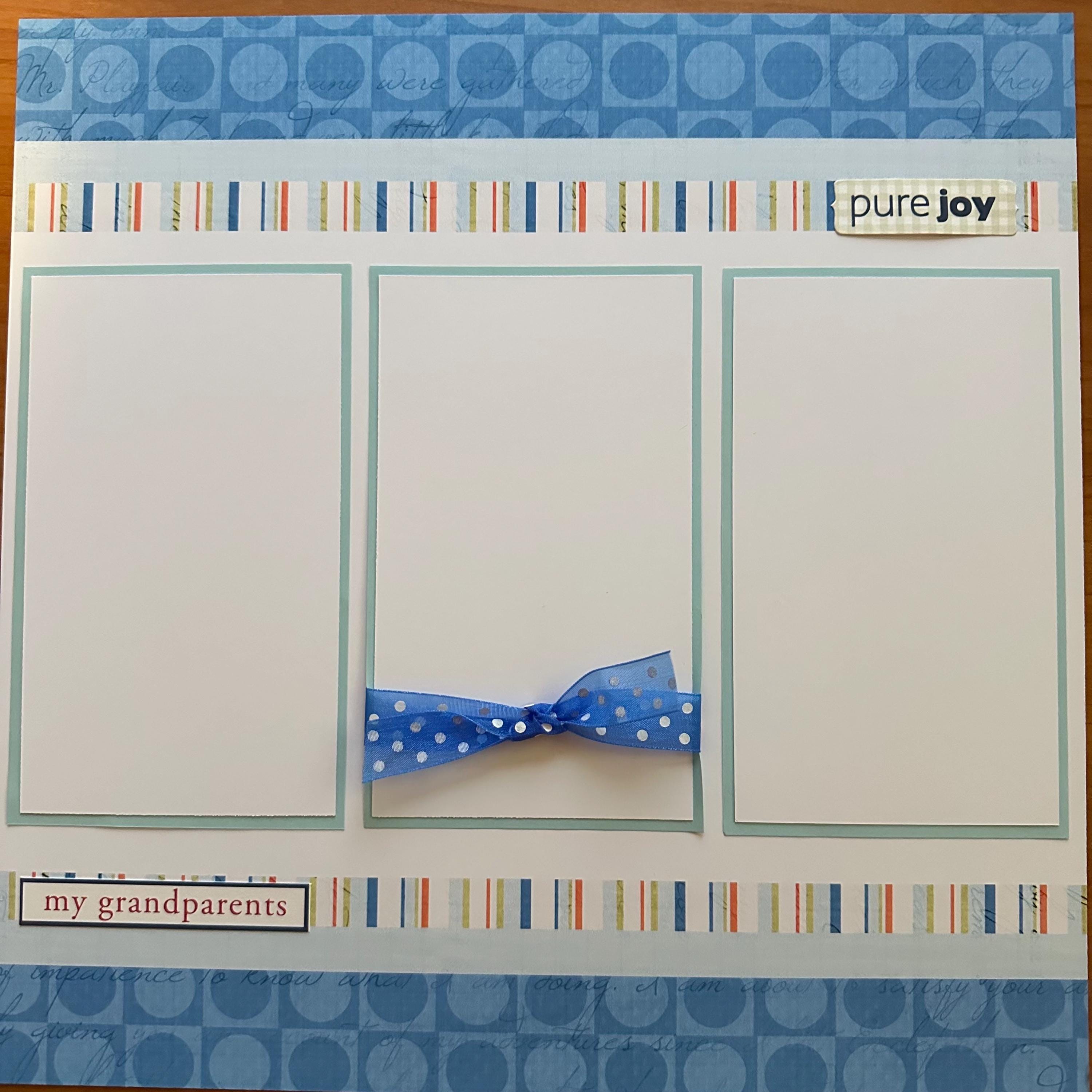 20 It’s a Boy Premade 12x12 Scrapbook Pages for Gift New Mom Family - Etsy