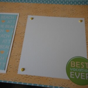 Playing in the Sand Beach Premade 12x12 Scrapbook Pages for Boy Girl ...