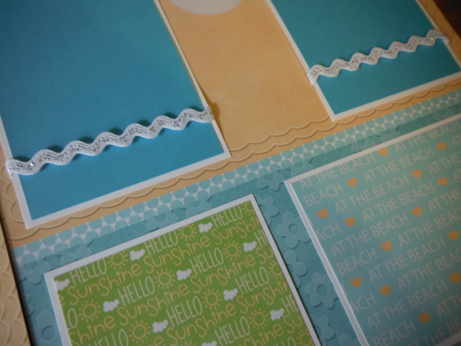 Paradise Beach Scrapbook Pages: Summer Family Memories, Hawaii Theme - Etsy