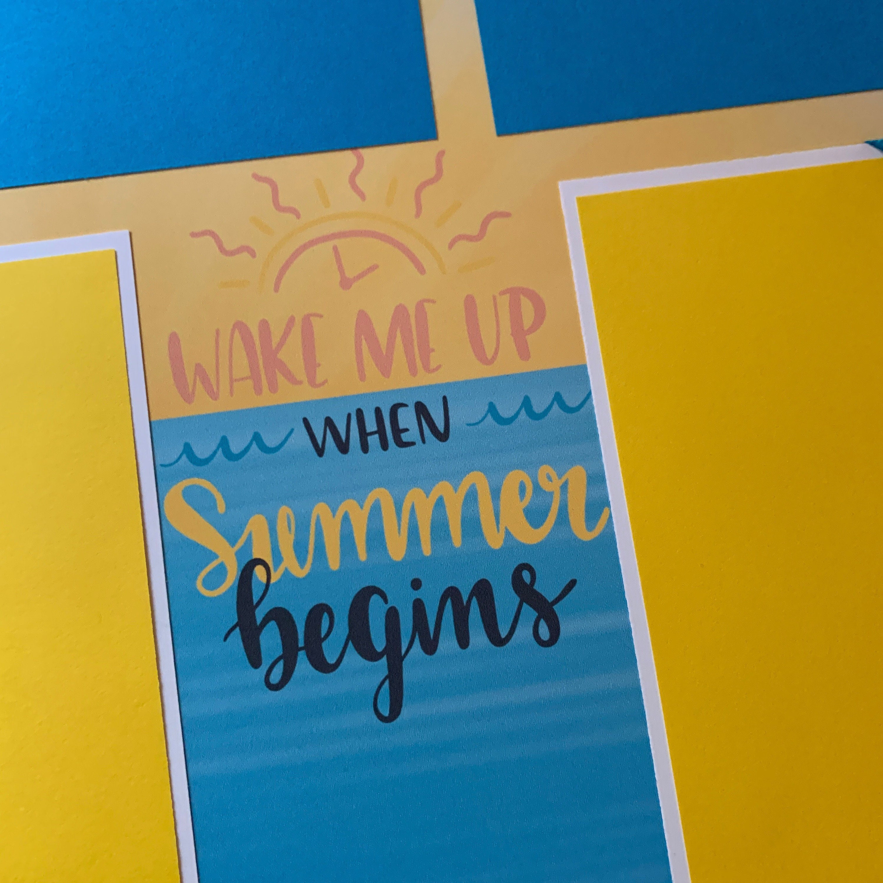 Premade Beach Please Ocean Summer Boy or Girl 12x12 Scrapbook Pages for ...