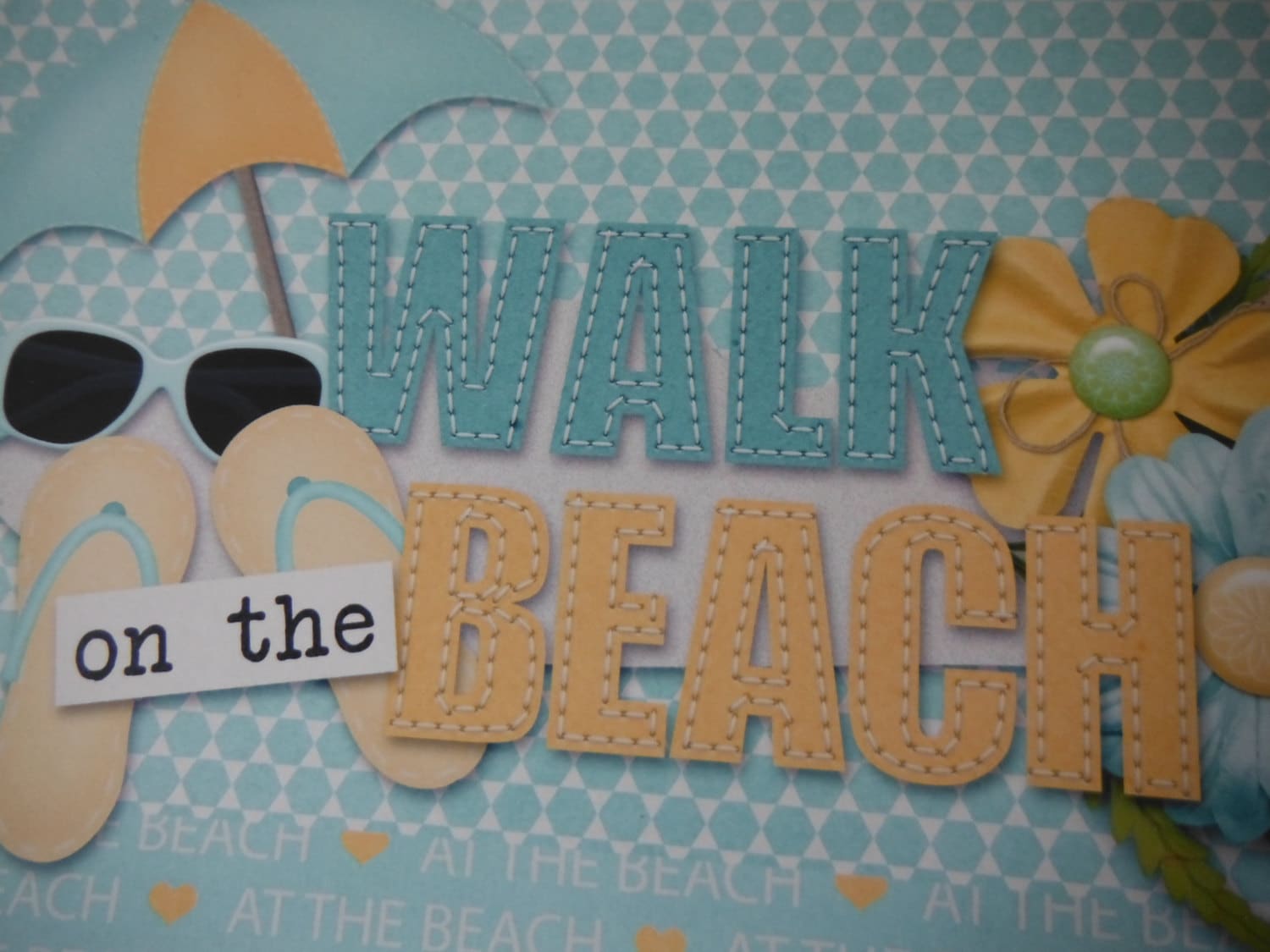 Walk on the Beach Premade 12x12 Scrapbook Pages for Boy Girl Family ...