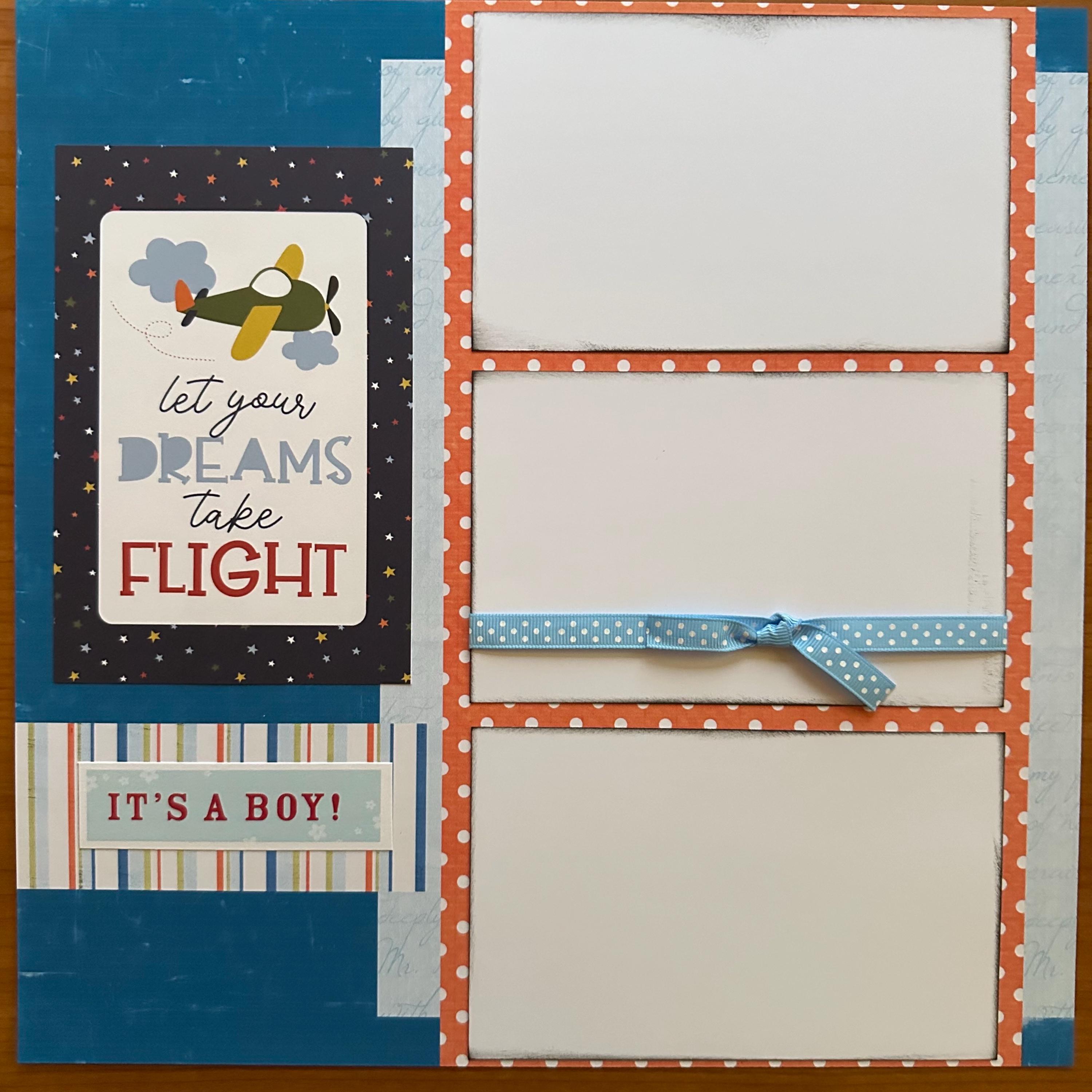20 It’s a Boy Premade 12x12 Scrapbook Pages for Gift New Mom Family - Etsy