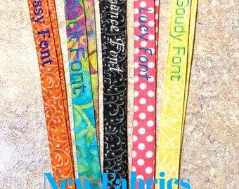 Personalized Lanyards HORIZONTAL LETTERING on Lanyards ID Lanyard Nurse, Teacher Appreciation, Teacher Gift, Teacher, School Lanyard