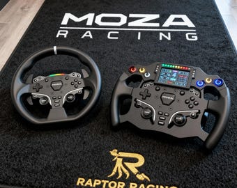Mod Moza ES Steerin Wheel Raptor F1 PRO only PC and Simhub