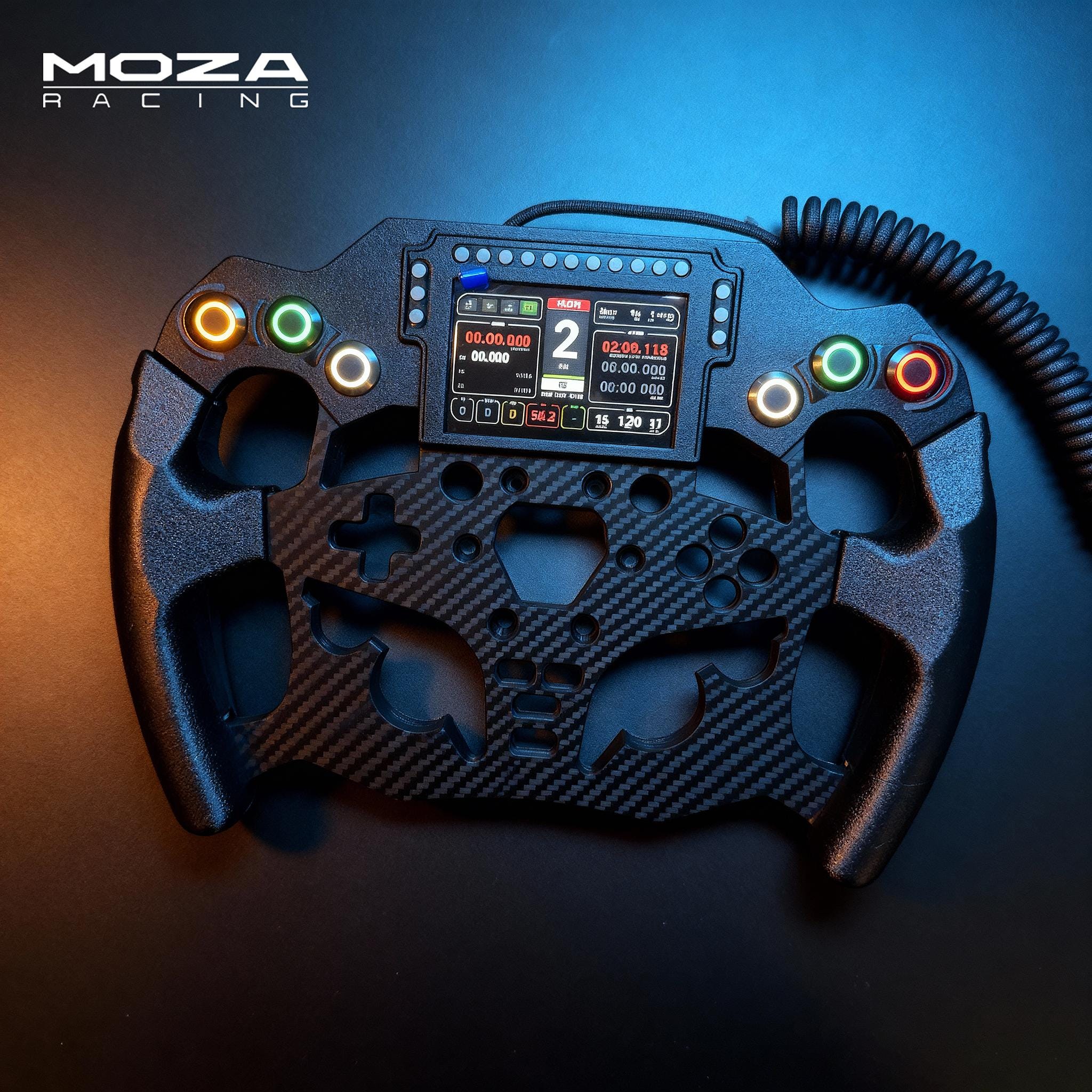 Mod Moza ES Steerin Wheel Raptor F1 PRO Only PC and Simhub - Etsy