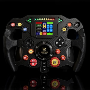 Logitech G29 G920 G923 Volante Mod Raptor F1 PRO para Xbox, Ps4, Ps5 and PC exclusibo para Formula 1 2023, 2023, 2025