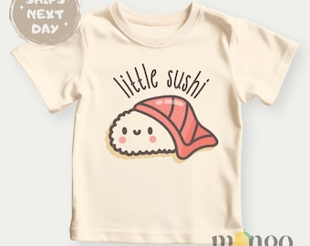 Little Sushi Kids Tshirt Cute Sushi Tshirt for Kids Cute Sushi Shirt for Baby Sushi Newborn Clothes Japanese Food Baby Bodysuit I love Sushi