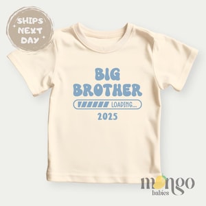 Big Brother Announcement Tshirt for Boys Big Brother Surprise for Baby Bodysuit Cute Brother Shirt Pregnancy Reveal Little Brother Gift
