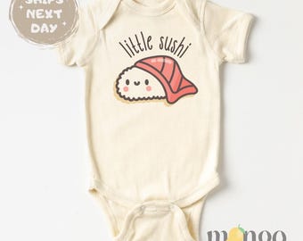 Little Sushi Baby Onesies® Brand Cute Sushi Tshirt for Kids Cute Sushi Shirt for Toddler Tee Sushi Newborn Baby Shower Gift Japanese Food