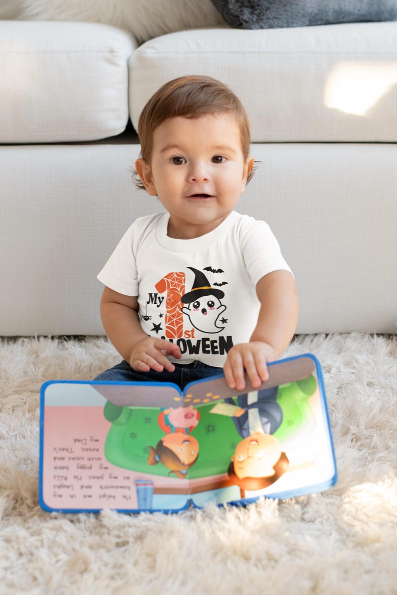 baby’s first Halloween with ghost

cute baby Halloween costume for fall

Halloween outfit for baby photos

my 1st Halloween ghost baby onesie

spooky season baby shirt

ghost themed baby outfit

first Halloween gift for newborn