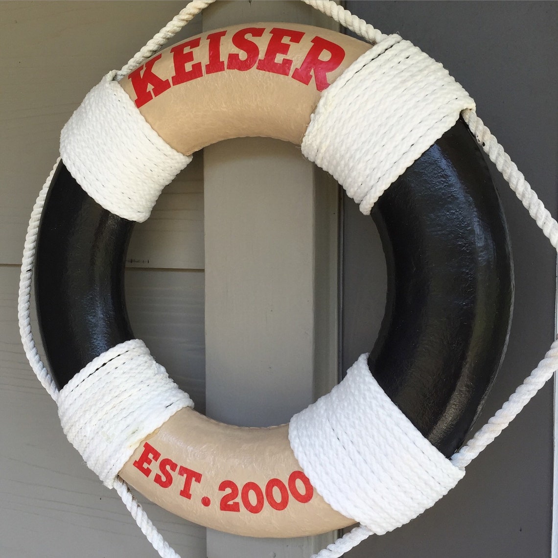 Life preserver decor life preserver ring Coast Guard Etsy