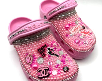 Custom Breast Cancer Awareness Clogs