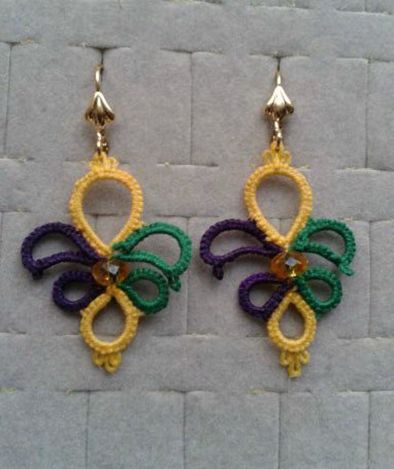mardi gras earrings wholesale