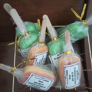 Popsicle shaped wax melts
