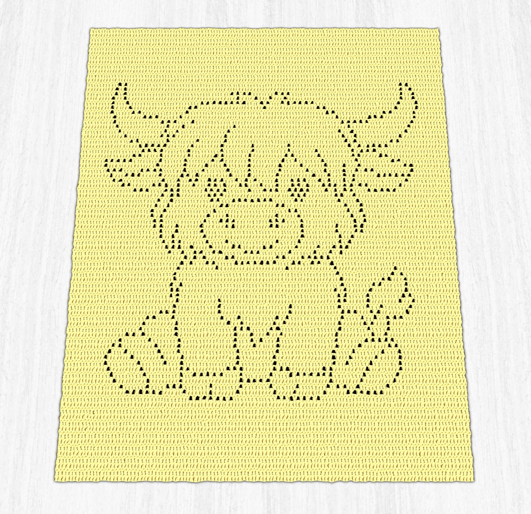 40 Fluffy Cow Crochet Patterns: Add Cuteness to Every Corner of Your Home! 31 Highland Cow Crochet Baby Blanket Pattern: Filet Crochet