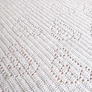 Koala Filet Crochet Blanket PDF Resizable Pattern