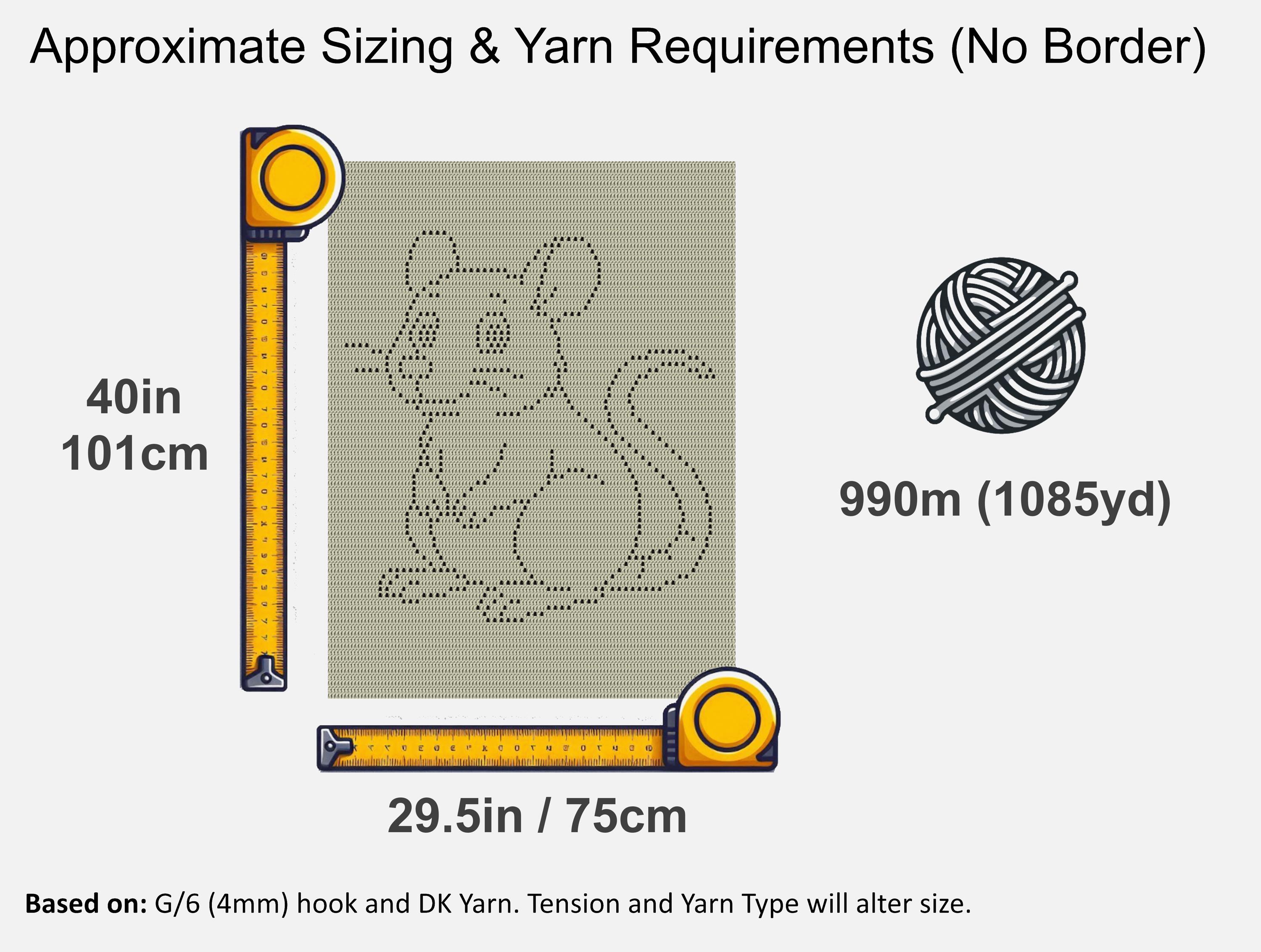 Rat Filet Pattern Rat Filet Crochet Baby Blanket Pattern PDF - Etsy