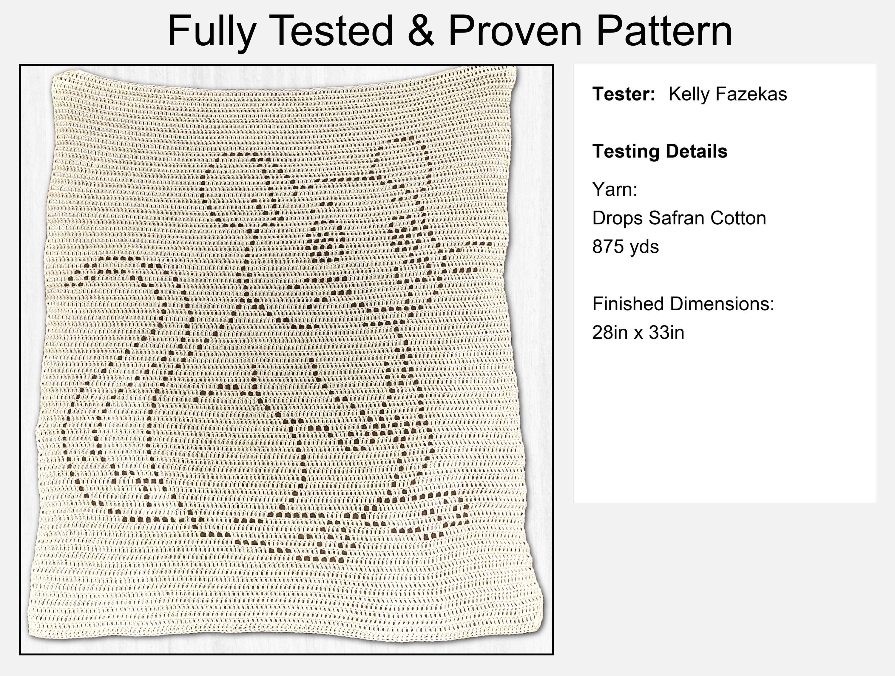 Rat Filet Pattern Rat Filet Crochet Baby Blanket Pattern PDF - Etsy