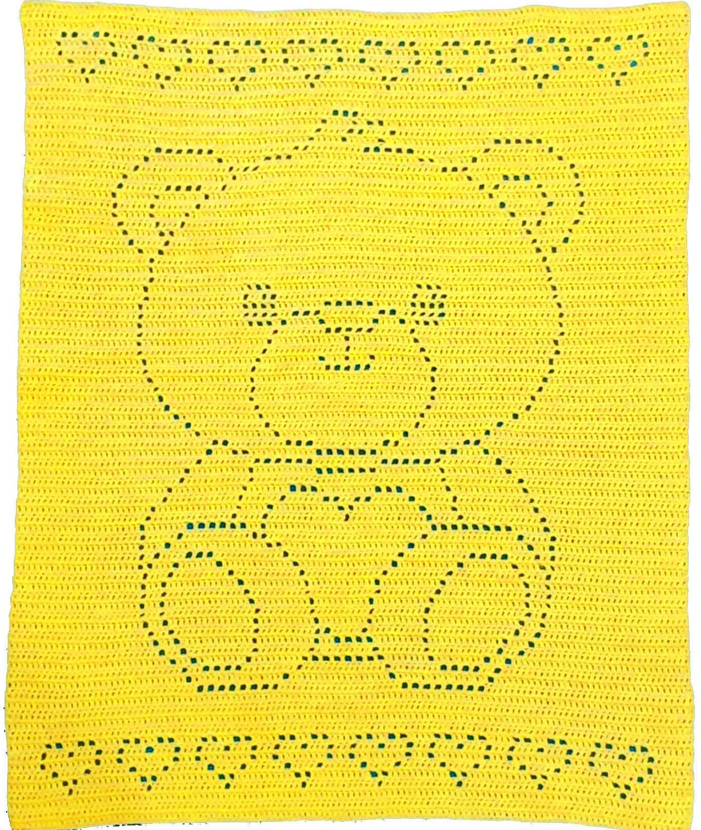 30 Teddy Bear Blanket Crochet Patterns for Cozy Baby Gifts, Loveys, and Keepsake Afghans 31 Teddy Bear Filet Baby Blanket