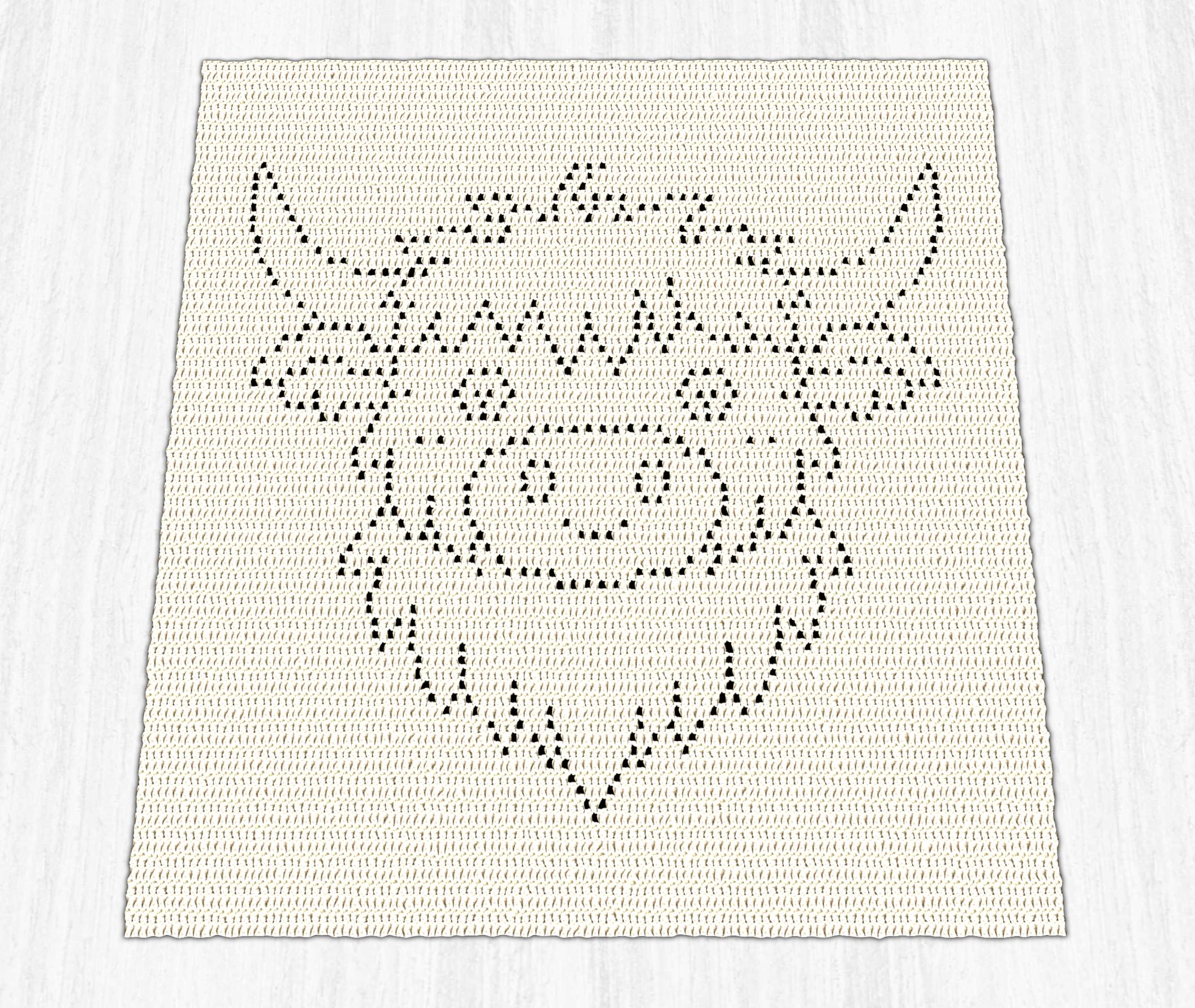 40 Fluffy Cow Crochet Patterns: Add Cuteness to Every Corner of Your Home! 30 Highland Cow Filet Crochet Baby Blanket