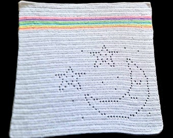 Moon and Stars PDF Filet Crochet Pattern