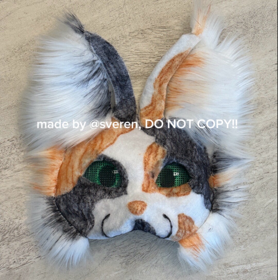 Calico Catmask Premade! [READ DESCRIPTION]