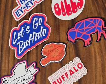 Buffalo Bills Inspired Stickers