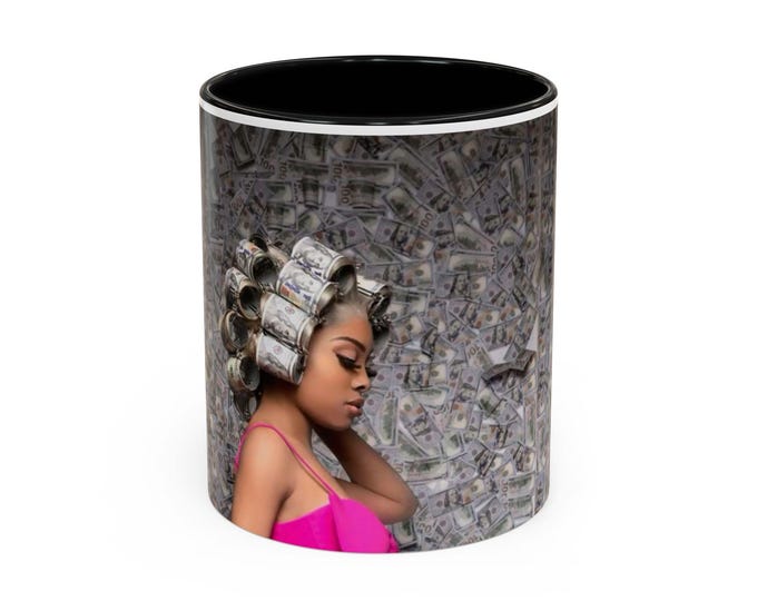 Money Manifesting Mug, Wealth Attractor Cup, Law of Attraction Coffee Mug, Manifestation Gift, Positive Affirmation Tea Cup