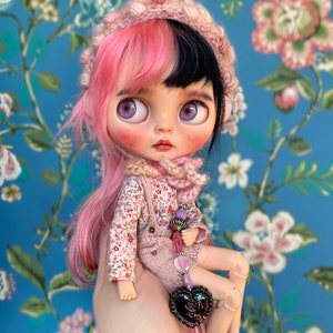 Melanie ooak custom Blythe doll image 1