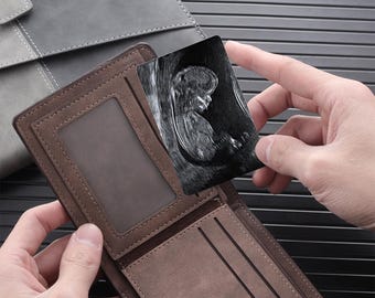 Ultrasound Photo Wallet Card,Welcome New Baby,Wallet Insert Card,Newborn Baby Gifts,Wallet Card,Fetal Photo Wallet Card,Miscarriage Memorial