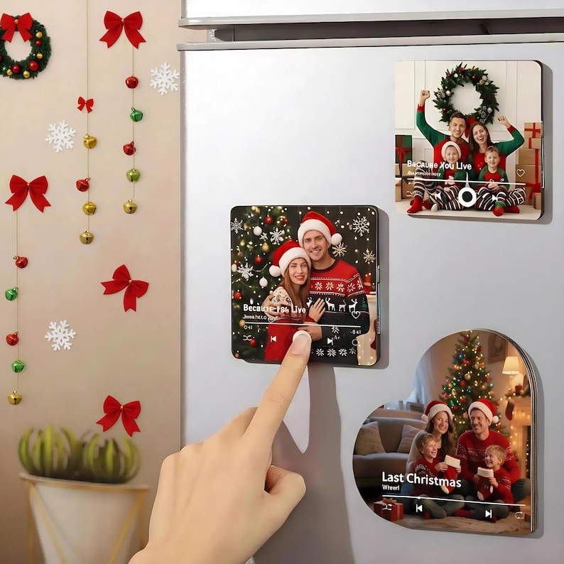 Kundenspezifisches Musik-Kühlschrank-Magnet, 18 Arten Musik-Geschenk-Magnete, lustige Magneten, Küchen-Dekor, Foto-Magnet, kundenspezifischer Magnet, Neuheit-Magnet-Geschenke, Geschenke Bild 1