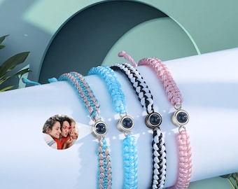 Personalisiertes Bildprojektionsarmband, personalisiertes Armband für Fotoprojektion, Fotoprojektion Armband, Geburtstagsgeschenk